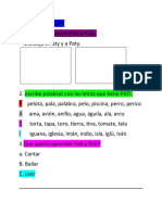 Actividad Martes 11 de Mayo