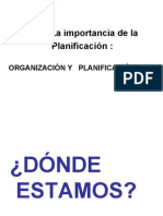 UNIDAD I - 2 - Imp - Planificación - La Organización - MCB