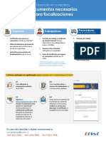 Documentos Necesarios para Fiscalizaciones: Empresas Trabajadores Proveedores