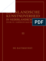 J.E. Jasper & Mas Pirngadie: de Inlandsche Kunstnijverheid in Nederlandsch Indie - Deel III: de Batikkunst