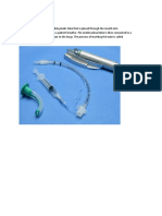 Endotracheal Tube