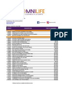 Lista de Precios Nutricional Publico