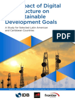 The Impact of Digital Infrastructure On The Sustainable Development Goals A Study For Selected Latin American and Caribbean Countries en en