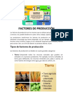 Factores de Producción