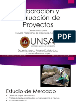 023 Elaboración y Evaluación de Proyectos Estudio de Mercado