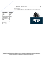 Underground Mining LHD Tire Specs