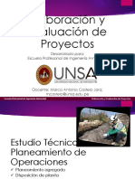 042 Elaboración y Evaluación de Proyectos Ingeniería Del Proyecto