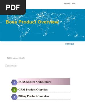 Boss Product Overview
