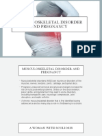 Musculoskeletal Disorder and Pregnancy Ppt (1)