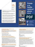 Proteja A Su Familia Contra El Plomo en El Hogar Marzo de 2021) - Folleto A Color PDF