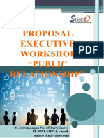 Proposal EXECUTIVE WORKSHOP Public Relationship 2020