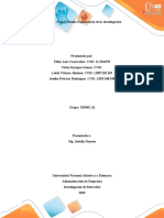 Unidad 1. Paso 2 - Diseño Exploratorio de La Investigación