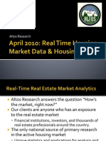 Predicting US Housing Prices: Opal Real Estate Deal Makers Summit (April 2010)