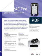 Doserae Pro: Rugged Electronic Dosimeter For Personal Radiation Dosage Monitoring