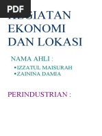 Download KEGIATAN EKONOMI DAN LOKASI by Salsabila Jalil SN52597737 doc pdf