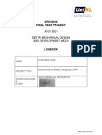 Final Year Mechanical Design Project Logbook