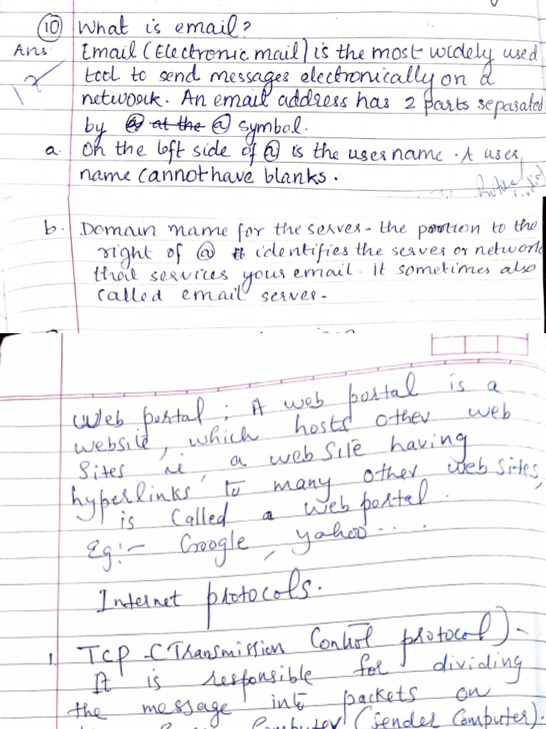 Computer Notes For Me-2 | PDF | Computer Standards | Secure Shell