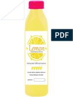 Lemon Bottle Brand