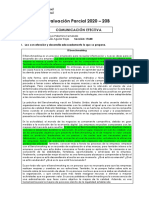 Evaluación Parcial (E3) COMUNICACIÓN EFECTIVA