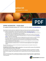 Mango Information Kit: Reprint - Information Current in 1999