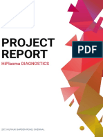 HiPlasma DIAGNOSTICS Project Report