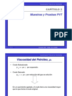 2. Muestras y Pruebas PVT