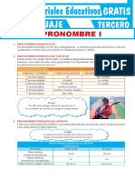 Pronombre para Tercer Grado de Secundaria