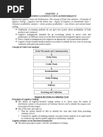 Logistics &SCM - Chap 4,5,7,8