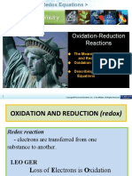 Oxidation-Reduction Reactions: The Meaning of Oxidation Oxidation Numbers
