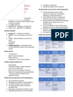 Notes - Quantitative Research