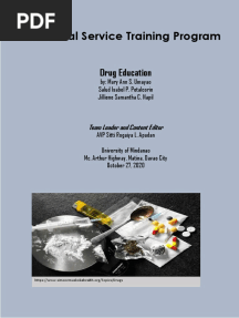 Module 2 Drug Education