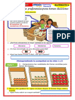 FICHA DE MATEMÁTICA Comparamos Las Preferencias para Tomar Decisiones SEMANA 20 DÍA 4 - 09 SETIEMBRE