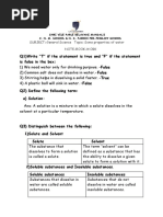 Std-3-Some Properties of Water-Note Book Work