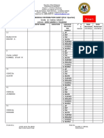 1 Module Distribution Sheet (First Quarter) 9: 1) Babaison Dejie P