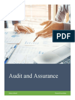 Audit and Assurance