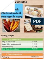 Ingredients: 180g Powered Milk 168ml Condensed Milk White Sugar For Coating