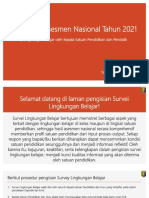 Survey Lingkungan Belajar Oleh Kepala Satuan Pendidikan Dan Pendidik - Lampung
