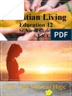 Christian Living: Education 12