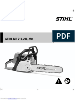 STIHL MS 210, 230, 250: Instruction Manual