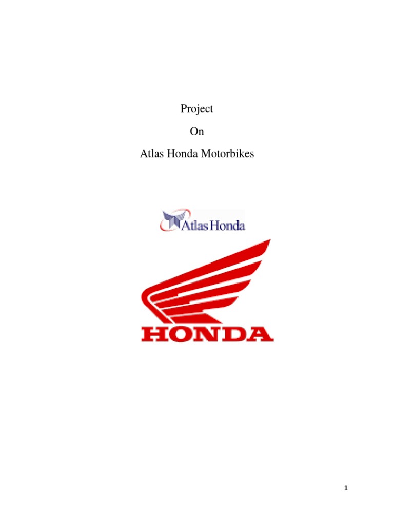 Project On Atlas Honda Motorbikes PDF Dividend Stocks