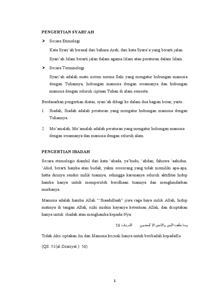 Pengertian Syar Pdf
