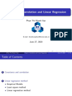 Chapter 5: Correlation and Linear Regression: Phan Thi Khanh Van