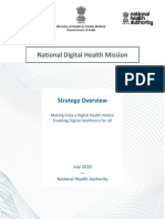 National Digital Health Mission: Strategy Overview