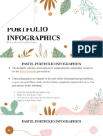 Pastel Portfolio Infographics by Slidesgo