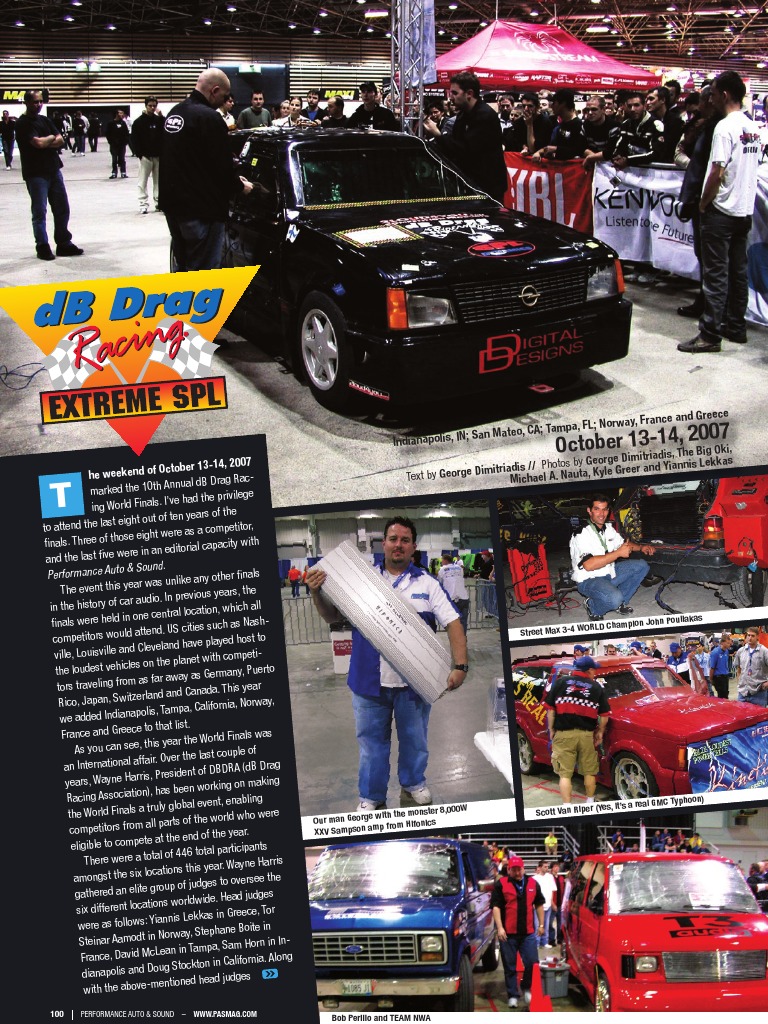 2007 DB Drag Finals | PDF | Land Vehicles | Wheeled Vehicles