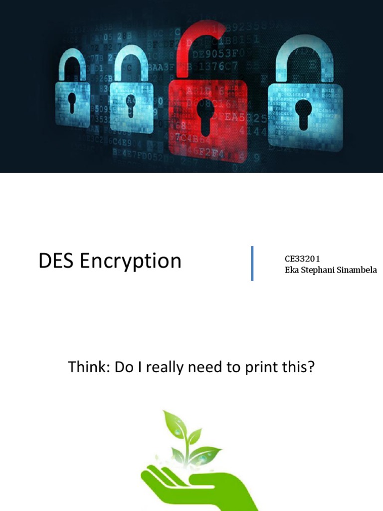 DES Encryption | PDF