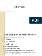 Lect 4+5+6 Retailing Formats