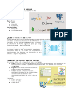 Bases de Datos Más Usadas