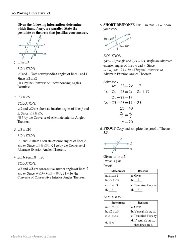 Esolutions Manual - Powered by Cognero | PDF | Area | Perpendicular
