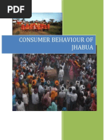 Consumer Behaviour of Jhabua